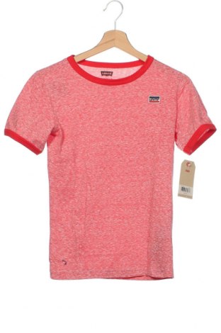 Dziecięcy T-shirt Levi's, Rozmiar 9-10y/ 140-146 cm, Kolor Czerwony, 60% bawełna, 40% poliester, Cena 70,77 zł