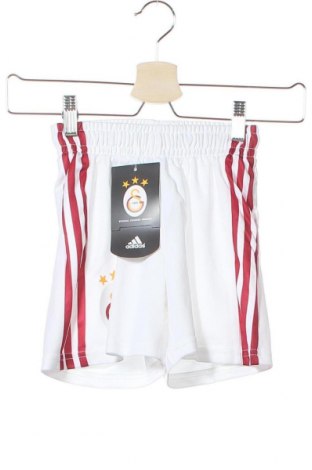 Παιδικό κοντό παντελόνι Adidas, Μέγεθος 4-5y/ 110-116 εκ., Χρώμα Λευκό, Πολυεστέρας, Τιμή 10,10 €