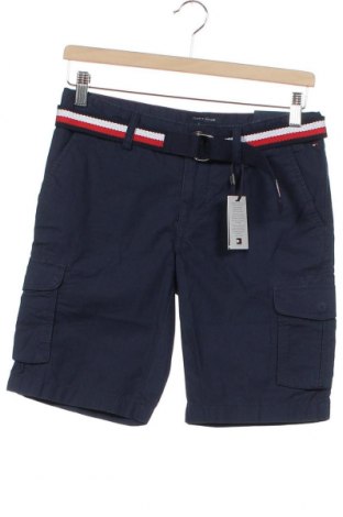 Kinder Shorts Tommy Hilfiger, Größe 15-18y/ 170-176 cm, Farbe Blau, Baumwolle, Preis 36,70 €
