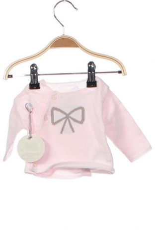 Детски пуловер Absorba, Размер 0-1m/ 50 см, Цвят Розов, Памук, Цена 12,42 лв.
