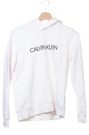 Kinder Sweatshirts Calvin Klein Jeans, Größe 14-15y/ 168-170 cm, Farbe Ecru, Baumwolle, Preis 57,60 €