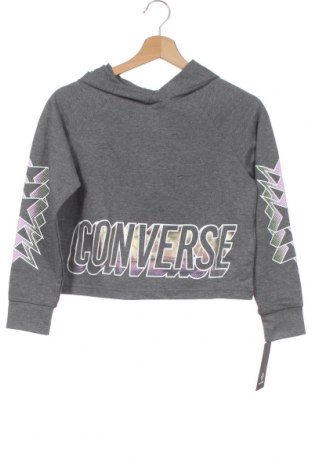 Kinder Sweatshirts Converse, Größe 8-9y/ 134-140 cm, Farbe Grau, 60% Baumwolle, 40% Polyester, Preis 20,36 €