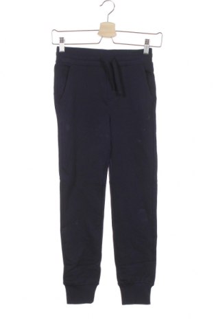 Pantaloni de trening, pentru copii Oviesse, Mărime 7-8y/ 128-134 cm, Culoare Albastru, Bumbac, Preț 74,41 Lei