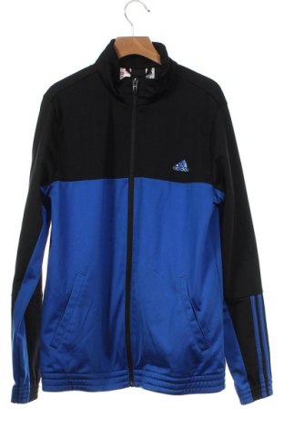 Детско спортно горнище Adidas, Размер 13-14y/ 164-168 см, Цвят Син, Полиестер, Цена 24,99 лв.