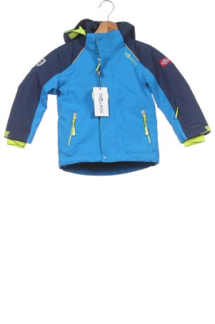 Παιδικό μπουφάν για χειμερινά σπο Trollkids, Μέγεθος 2-3y/ 98-104 εκ., Χρώμα Μπλέ, Πολυεστέρας, Τιμή 50,52 €