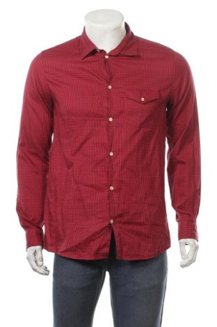 Мъжка риза A.P.C., Размер L, Цвят Червен, Памук, Цена 36,52 лв.