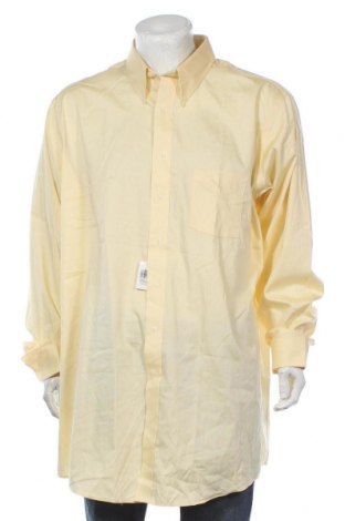 Мъжка риза Arrow, Размер 3XL, Цвят Жълт, 85% памук, 15% полиестер, Цена 12,28 лв.