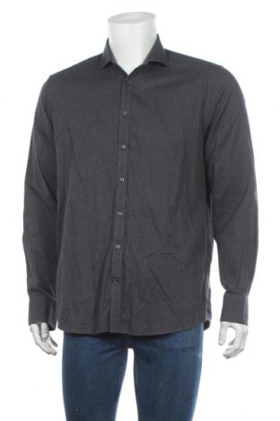 Мъжка риза Bruun & Stengade, Размер L, Цвят Син, Памук, Цена 31,50 лв.