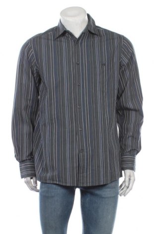 Ανδρικό πουκάμισο Kingfield, Μέγεθος M, Χρώμα Γκρί, 80% βαμβάκι, 20% πολυεστέρας, Τιμή 7,60 €