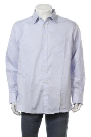 Ανδρικό πουκάμισο Kingfield, Μέγεθος L, Χρώμα Μπλέ, 55% βαμβάκι, 45% πολυεστέρας, Τιμή 7,60 €