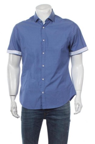 Мъжка риза Paul Hunter, Размер L, Цвят Син, Памук, Цена 54,50 лв.