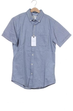 Ανδρικό πουκάμισο Springfield, Μέγεθος S, Χρώμα Μπλέ, 100% βαμβάκι, Τιμή 9,12 €
