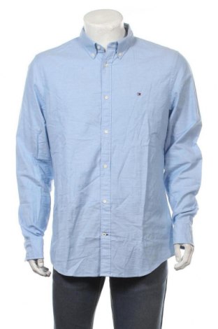 Pánská košile  Tommy Hilfiger, Velikost XL, Barva Modrá, Bavlna, Cena  1 946,00 Kč