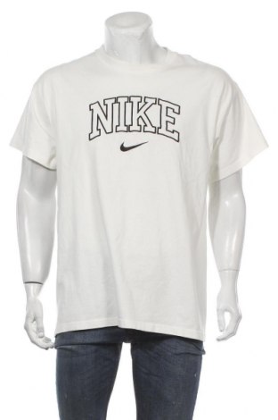 Męski T-shirt Nike, Rozmiar XL, Kolor ecru, Bawełna, Cena 110,88 zł