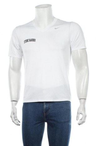 Мъжка тениска Nike, Размер S, Цвят Бял, Полиестер, Цена 14,52 лв.