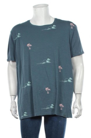 Herren T-Shirt Springfield, Größe 3XL, Farbe Grün, Baumwolle, Preis 9,72 €