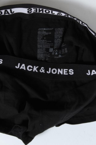 Мъжки боксерки Jack & Jones, Размер S, Цвят Черен, 95% памук, 5% еластан, Цена 9,88 лв.