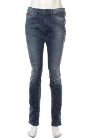 Męskie jeansy Tommy Hilfiger, Rozmiar M, Kolor Niebieski, 92% bawełna, 6% inny materiał, 2% elastyna, Cena 232,30 zł