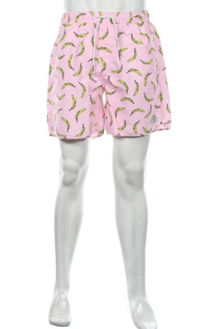 Ανδρικό κοντό παντελόνι Dedicated, Μέγεθος L, Χρώμα Ρόζ , Πολυεστέρας, Τιμή 14,25 €