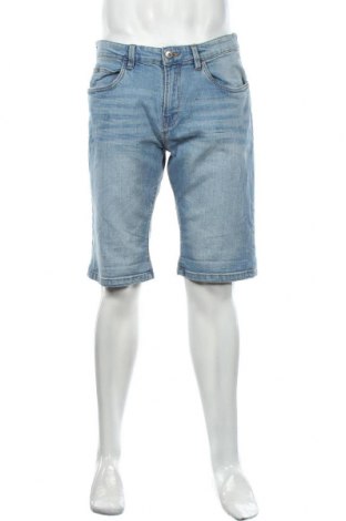 Ανδρικό κοντό παντελόνι Indicode, Μέγεθος L, Χρώμα Μπλέ, 98% βαμβάκι, 2% ελαστάνη, Τιμή 24,90 €