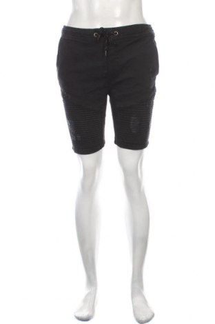 Ανδρικό κοντό παντελόνι Indicode, Μέγεθος M, Χρώμα Μαύρο, 98% βαμβάκι, 2% ελαστάνη, Τιμή 14,23 €