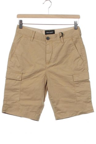 Мъжки къс панталон Lyle & Scott, Размер S, Цвят Бежов, 98% памук, 2% еластан, Цена 35,97 лв.