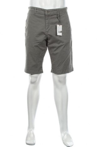 Мъжки къс панталон Sondag & Sons, Размер L, Цвят Зелен, 98% памук, 2% еластан, Цена 26,55 лв.