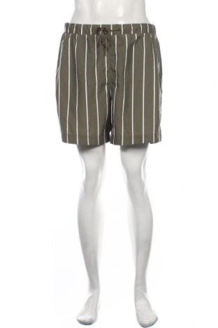 Мъжки къс панталон Weekday, Размер L, Цвят Зелен, Полиестер, Цена 23,10 лв.