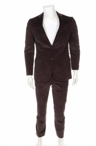 Ανδρικό κοστούμι BOSS, Μέγεθος M, Χρώμα Καφέ, 98% βαμβάκι, 2% ελαστάνη, Τιμή 113,57 €