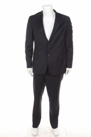 Ανδρικό κοστούμι Rene Lezard, Μέγεθος L, Χρώμα Γκρί, Μαλλί, Τιμή 46,79 €