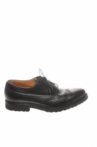 Мъжки обувки A. Testoni, Размер 41, Цвят Черен, Естествена кожа, Цена 109,44 лв.