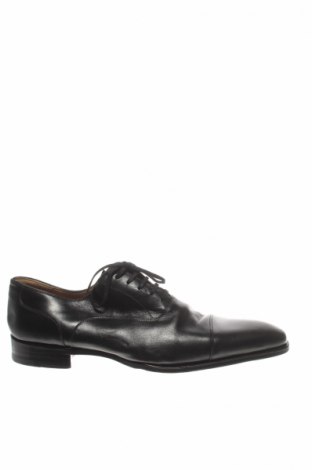 Мъжки обувки Magnanni, Размер 40, Цвят Черен, Естествена кожа, Цена 97,28 лв.