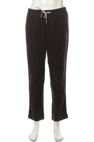 Мъжки панталон AllSaints, Размер M, Цвят Кафяв, 73% лиосел, 27% лен, Цена 72,27 лв.