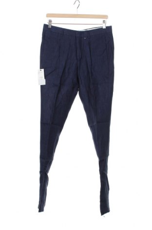 Мъжки панталон Devred 1902, Размер M, Цвят Син, Лен, Цена 76,05 лв.