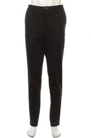 Мъжки панталон Jack & Jones, Размер XL, Цвят Черен, 75% полиестер, 22% вискоза, 3% еластан, Цена 34,65 лв.