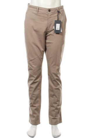 Мъжки панталон Paul Hunter, Размер L, Цвят Бежов, 97% памук, 3% еластан, Цена 44,75 лв.