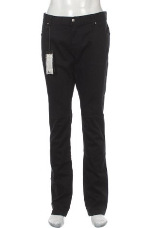 Męskie spodnie Richmond, Rozmiar L, Kolor Czarny, 99% bawełna, 1% elastyna, Cena 232,30 zł