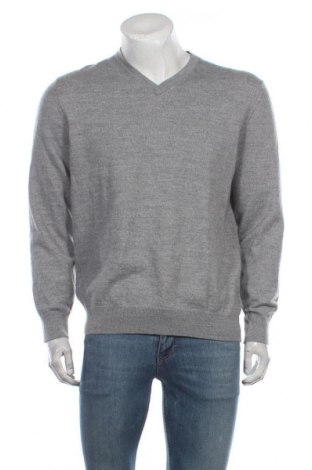 Мъжки пуловер Christian Berg, Размер XL, Цвят Сив, 50% вълна, 50% акрил, Цена 59,25 лв.