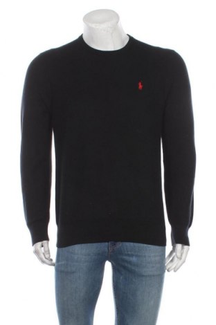 Мъжки пуловер Polo By Ralph Lauren, Размер M, Цвят Син, Памук, Цена 209,25 лв.