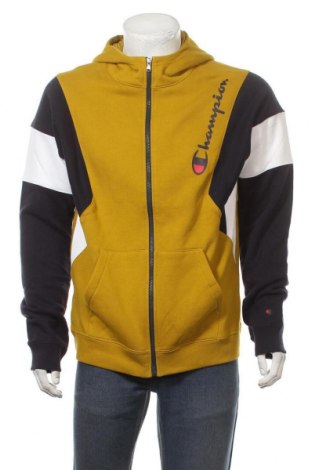Herren Sweatshirt Champion, Größe L, Farbe Gelb, 100% Baumwolle, Preis 32,51 €