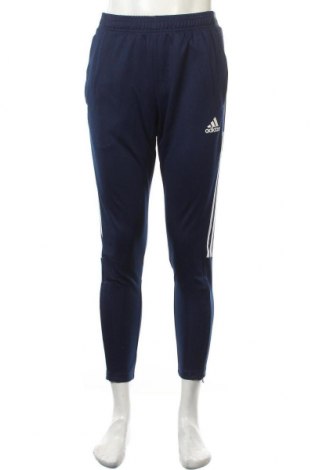 Herren Sporthose Adidas, Größe M, Farbe Blau, Polyester, Preis 25,13 €