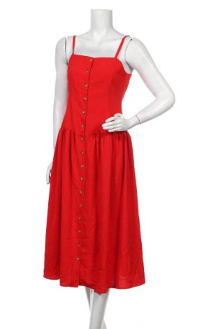 Φόρεμα ASOS, Μέγεθος M, Χρώμα Κόκκινο, 56% βισκόζη, 34% πολυεστέρας, 10% πολυαμίδη, Τιμή 25,57 €