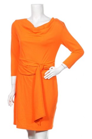 Sukienka Heine, Rozmiar M, Kolor Pomarańczowy, 70% wiskoza, 26% poliamid, 4% elastyna, Cena 57,32 zł