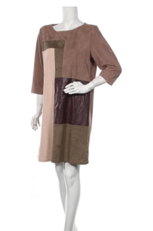 Šaty  Sweet Miss, Veľkosť XL, Farba Béžová, 92% polyester, 8% elastan, Cena  8,16 €
