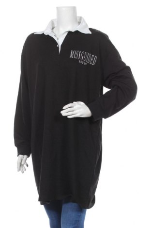 Tunika  Missguided, Velikost XL, Barva Černá, 55% polyester, 45% bavlna, Cena  360,00 Kč