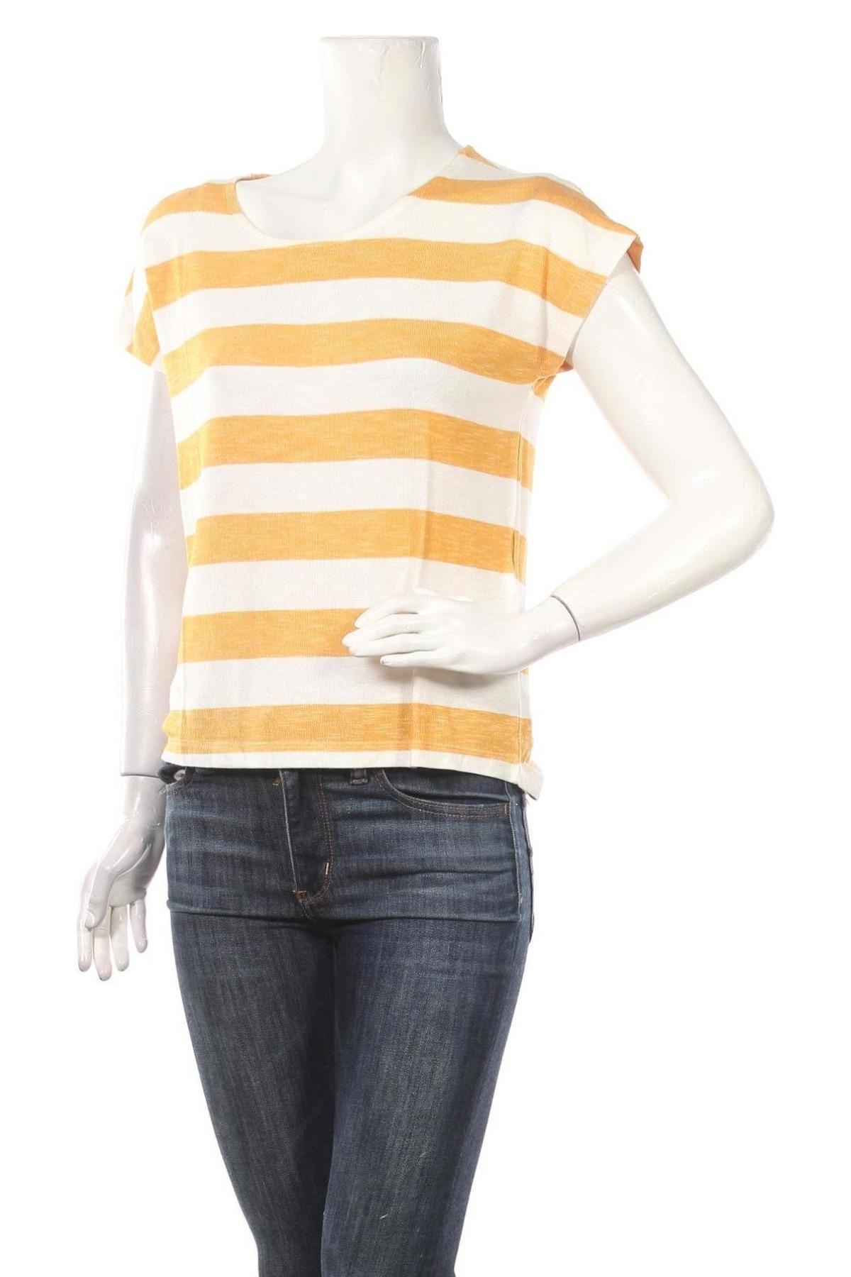 Дамска блуза Vero Moda, Размер XS, Цвят Оранжев, Цена 19,60 лв.