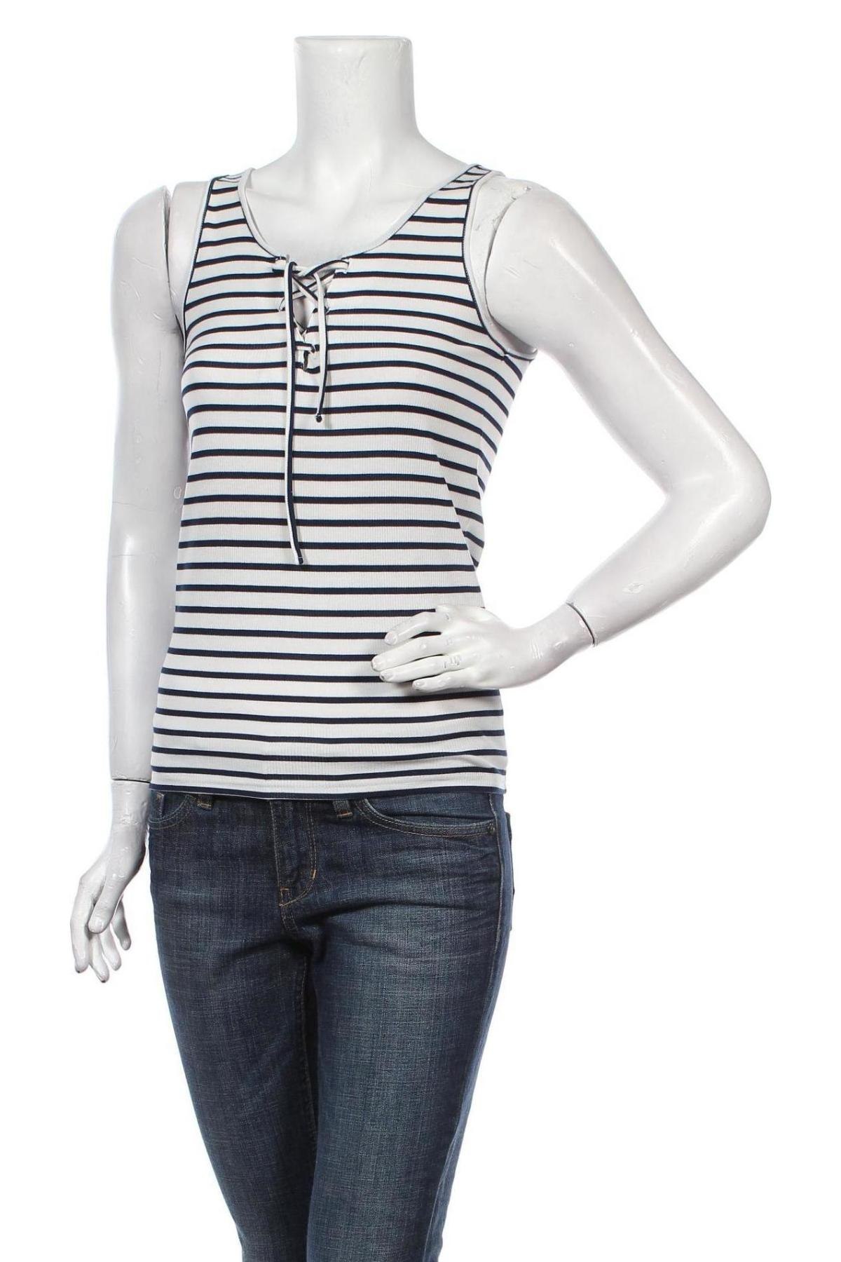 Γυναικείο αμάνικο μπλουζάκι Sparkz, Μέγεθος S, Χρώμα Λευκό, Τιμή 13,64 €