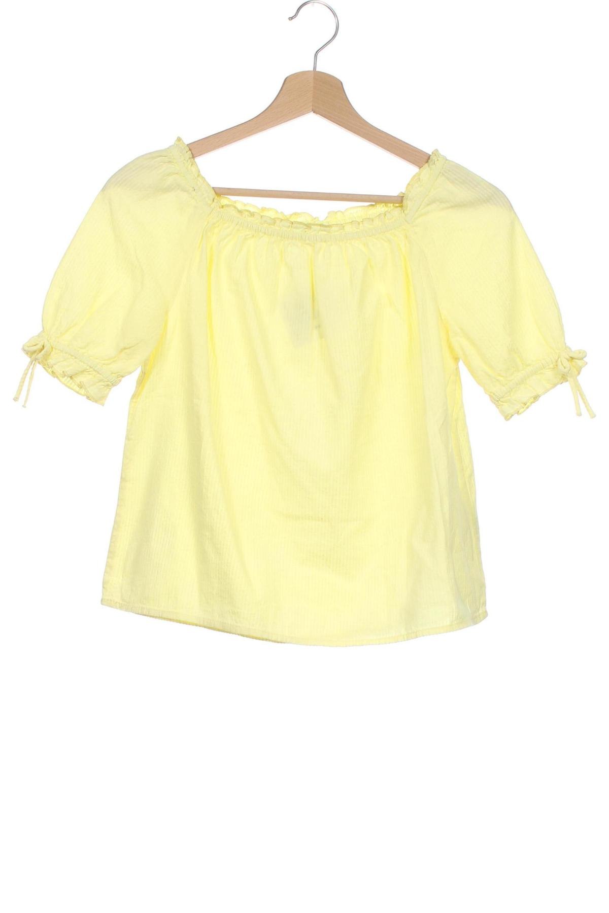 Детска блуза H&M, Размер 13-14y/ 164-168 см, Цвят Жълт, Цена 22,00 лв.