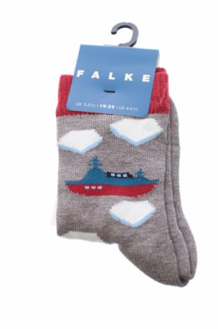 Κάλτσες Falke, Μέγεθος 18-24m/ 86-98 εκ., Χρώμα Γκρί, Τιμή 3,35 €