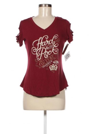 Дамска блуза Hard Rock Cafe, Размер S, Цвят Червен, Цена 43,50 лв.